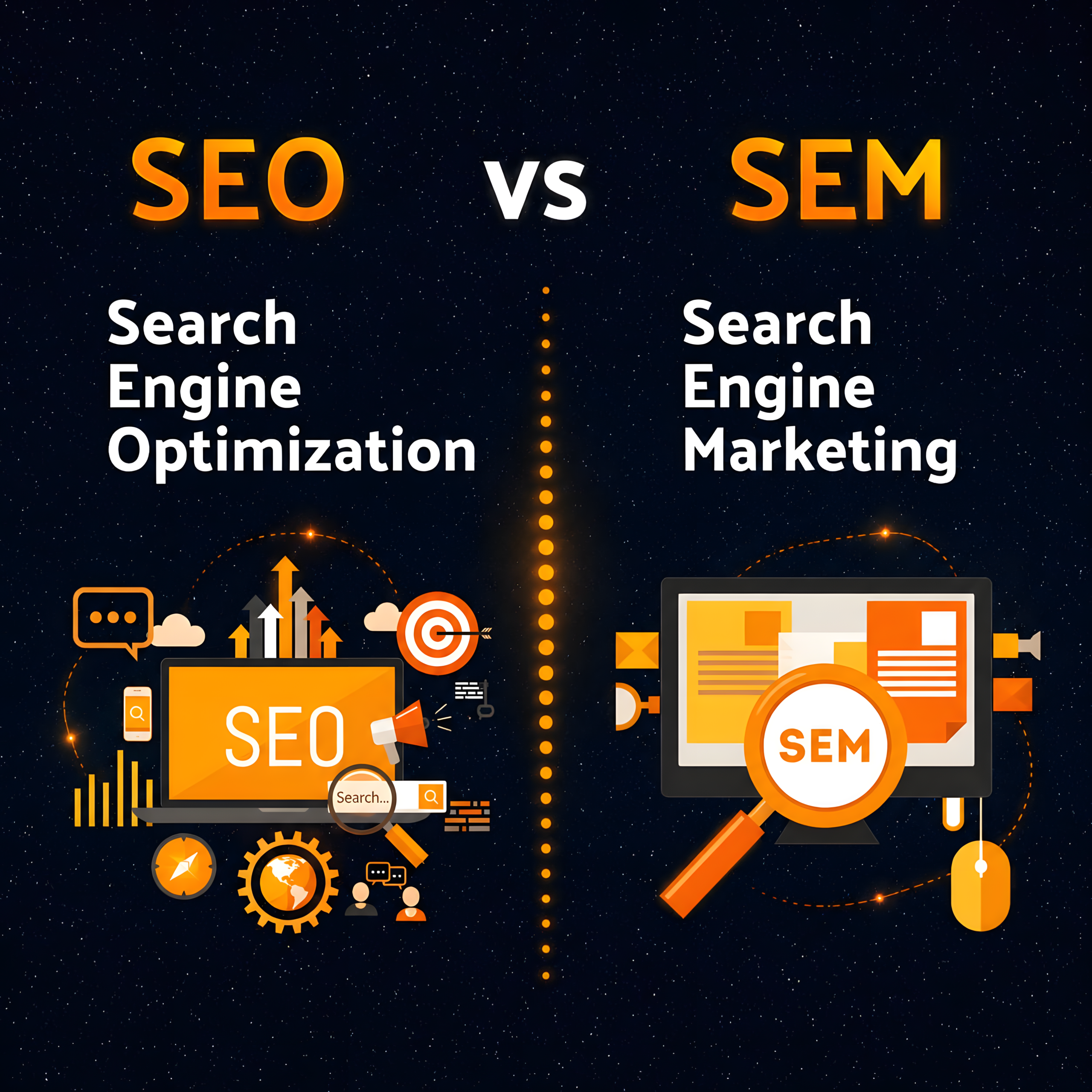 SEO vs SEM: Understanding the Key Differences in Digital Marketing